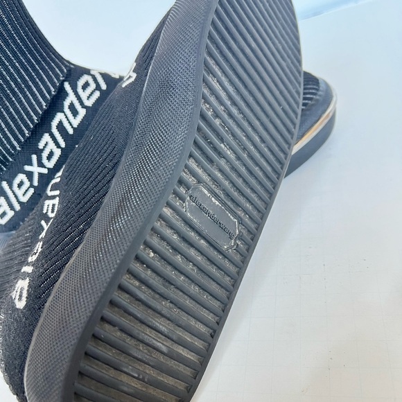 Alexander Wang Pia Logo Knit Sneaker - Picture 9 of 9